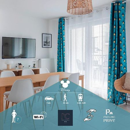 Disneyland-Paris,7Pers, Wifi, Parking, Chessy  Ngoại thất bức ảnh